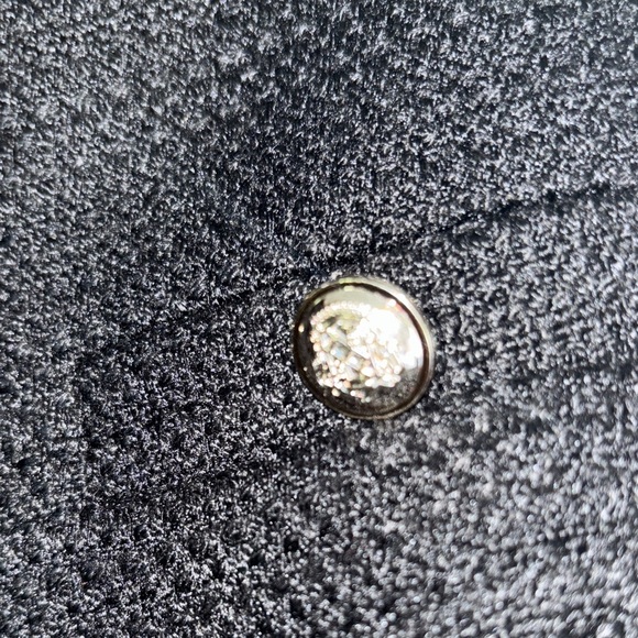 Chic Black Buttoned Vest for Women - Picture 7 of 9